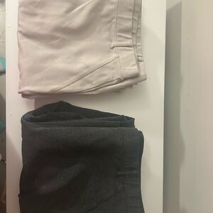 Quince Women's Trousers - Gray and Cream